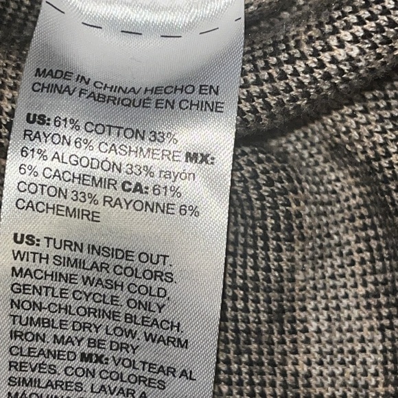 Chico’s women’s Leopard-Print Mock Neck Sweater Tunic size 1 US medium - Picture 8 of 10